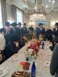 L'Chaim and Chasimas Shtaros Led by the Satmar Rebbe Shlit"a at the Home of the Nagid Reb Yosef Aryeh Brinner