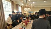 Main image for L'Chaim and Chasimas Shtaros Led by the Satmar Rebbe Shlit"a at the Home of the Nagid Reb Yosef Aryeh Brinner