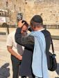 Binyamin Chasin at the Kosel Upon Arriving in Yerushalayim, After Being Freed From Iraqi Prison Following 11 Years of Languishing in Captivity