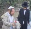 Main image for The Kretchnif Kfar Ata Rebbe Shlit"a Performing the Minhag of Kapparos in the Chassidic City of Mezhibuzh