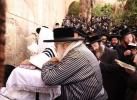 The Toldos Aharon Rebbe Shlit"a at the Final Selichos on Erev Yom Kippur