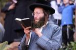 The Toldos Aharon Rebbe Shlit"a at the Final Selichos on Erev Yom Kippur