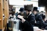 Lavish Break-Fast in Shikun Skver Arranged by Hanhalas Bais Tziporah of Skver