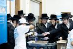 Lavish Break-Fast in Shikun Skver Arranged by Hanhalas Bais Tziporah of Skver