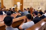 Masses of Yidden Packed Shuls and Central Batei Medrash in Moscow, the Capital of Russia, for Uplifting Yom Kippur Tefillos B'Rov Am Hadras Melech.