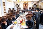 Chol HaMoed Sukkos L'chaim in the Sukkah of the Nagid Reb Yitzchok Rabinowitz in Honor of Donating the New Simcha Hall 'Ulam Sarah Leah' at B'beiso Nava Kodesh