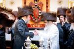 Chol HaMoed Sukkos L'chaim in the Sukkah of the Nagid Reb Yitzchok Rabinowitz in Honor of Donating the New Simcha Hall 'Ulam Sarah Leah' at B'beiso Nava Kodesh