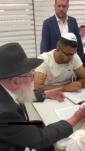 Roshei Yeshiva and Askanim Visit Lev L'Achim Yeshiva in Kadima