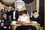 Lavish Hoshana Rabbah Seudah at the Residence of HaGaon Rav Moshe Sternbuch Shlit"a for Supporters of Kollelei Teshuvos VeHanhagos Under His Leadership