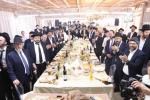 Lavish Hoshana Rabbah Seudah at the Residence of HaGaon Rav Moshe Sternbuch Shlit"a for Supporters of Kollelei Teshuvos VeHanhagos Under His Leadership