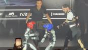 ROBOT RUMBLE ERUPTS: Humanoid Fighters Clash Live in Singapore Spectacle