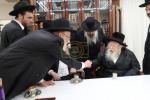 HaGaon Rav Meir Tzvi Bergman Shlit"a Visits the Gerrer Rebbe Shlit"a Following Sukkos