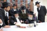 HaGaon Rav Meir Tzvi Bergman Shlit"a Visits the Gerrer Rebbe Shlit"a Following Sukkos
