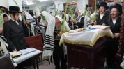 Yom Tov Sukkos Celebrated by the Mashpia HaGaon HaTzaddik Rav Yitzchok Moshe Erlanger Shlit"a Together With His Kehillah in Ashdod