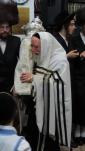 Yom Tov Sukkos Celebrated by the Mashpia HaGaon HaTzaddik Rav Yitzchok Moshe Erlanger Shlit"a Together With His Kehillah in Ashdod