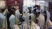 Yom Tov Sukkos Celebrated by the Mashpia HaGaon HaTzaddik Rav Yitzchok Moshe Erlanger Shlit"a Together With His Kehillah in Ashdod