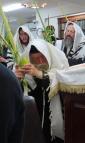 Yom Tov Sukkos Celebrated by the Mashpia HaGaon HaTzaddik Rav Yitzchok Moshe Erlanger Shlit"a Together With His Kehillah in Ashdod