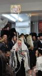 Yom Tov Sukkos Celebrated by the Mashpia HaGaon HaTzaddik Rav Yitzchok Moshe Erlanger Shlit"a Together With His Kehillah in Ashdod