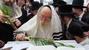Yom Tov Sukkos Celebrated by the Mashpia HaGaon HaTzaddik Rav Yitzchok Moshe Erlanger Shlit"a Together With His Kehillah in Ashdod