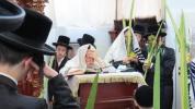 Yom Tov Sukkos Celebrated by the Mashpia HaGaon HaTzaddik Rav Yitzchok Moshe Erlanger Shlit"a Together With His Kehillah in Ashdod