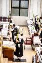 Simchas Beis Hashoeiva and Uplifting Naanuim in the New Beis Medrash Hagadol in Kiryas Yitav Lev, Led by HaGaon HaTzaddik the Av Beis Din Shlit"a