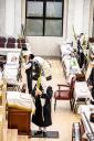 Simchas Beis Hashoeiva and Uplifting Naanuim in the New Beis Medrash Hagadol in Kiryas Yitav Lev, Led by HaGaon HaTzaddik the Av Beis Din Shlit"a