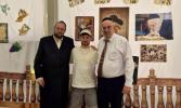 Main image for Bar Kuperstein Visits MK Yaakov Asher's Sukkah, Recounts Emunah During Hamas Captivity