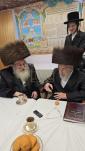 Hagaon Hatzaddik Avad Berzhan Shlit"a Visits the Liska Rebbe Shlit"a