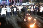 Until Dawn: Tens of Thousands of Yidden Rejoice in the Simchas HaChag at the Central Simchas Beis Hashoeiva on the Streets of Crown Heights in Front of Central Chabad Headquarters