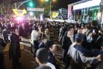 Until Dawn: Tens of Thousands of Yidden Rejoice in the Simchas HaChag at the Central Simchas Beis Hashoeiva on the Streets of Crown Heights in Front of Central Chabad Headquarters