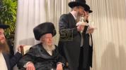 Main image for Gedolei Yisroel Join Wedding Celebration of HaGaon HaRav Yisrael Meir Druk's Daughter in Bnei Brak