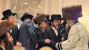 Simchas Hachasunah of a Grandchild of the Nikolsburg Boro Park Rebbe Shlit"a and the Stretiner Rebbe Shlit"a