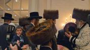 Simchas Hachasunah of a Grandchild of the Nikolsburg Boro Park Rebbe Shlit"a and the Stretiner Rebbe Shlit"a