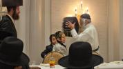 Simchas Hachasunah of a Grandchild of the Nikolsburg Boro Park Rebbe Shlit"a and the Stretiner Rebbe Shlit"a