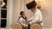 Simchas Hachasunah of a Grandchild of the Nikolsburg Boro Park Rebbe Shlit"a and the Stretiner Rebbe Shlit"a