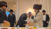 Simchas Hachasunah of a Grandchild of the Nikolsburg Boro Park Rebbe Shlit"a and the Stretiner Rebbe Shlit"a