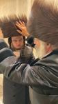 Simchas Hachasunah of a Grandchild of the Nikolsburg Boro Park Rebbe Shlit"a and the Stretiner Rebbe Shlit"a