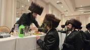 Simchas Hachasunah of a Grandchild of the Nikolsburg Boro Park Rebbe Shlit"a and the Stretiner Rebbe Shlit"a