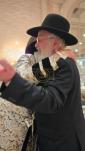Simchas Hachasunah of a Grandchild of the Nikolsburg Boro Park Rebbe Shlit"a and the Stretiner Rebbe Shlit"a