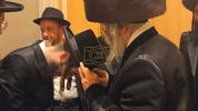 Simchas Hachasunah of a Grandchild of the Nikolsburg Boro Park Rebbe Shlit"a and the Stretiner Rebbe Shlit"a
