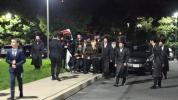 Simchas Hachasunah of a Grandchild of the Nikolsburg Boro Park Rebbe Shlit"a and the Stretiner Rebbe Shlit"a