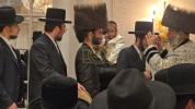 Simchas Hachasunah of a Grandchild of the Nikolsburg Boro Park Rebbe Shlit"a and the Stretiner Rebbe Shlit"a