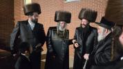 Simchas Hachasunah of a Grandchild of the Nikolsburg Boro Park Rebbe Shlit"a and the Stretiner Rebbe Shlit"a