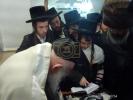 Main image for "Lemaan Tihiyeh Toras Hashem B'Picha": The Makova Rebbe Shlit"a at the Hanachas Tefillin of the Son of the Mashbak, Reb Shimon Deutsch, Erev Shabbos in Meron