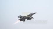 Main image for AFTERBURNERS IGNITE: U.S. F-16 Fighter Jet Launches From Undisclosed Middle East Base