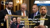 Main image for Trump: Why Can't Schumer And Jeffries Play Nice Like Mamdani? | On Edge News | Gershy Schwarcz