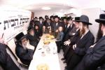 Video: Mashgichim of Chabad Yeshivos Thank Askanim of Keren Vayoel Moshe at the Chanukas Habayis for the New Keren Vayoel Moshe Office Building, Under the Leadership of the Satmar Rebbe Shlit"a