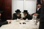 The Kretchnif Sighet Rebbe Visits the Skulener Rebbe Shlit"a of Lakewood