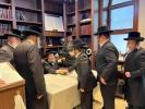 Main image for Children of the Krasna Talmud Torah Wishing Mazel Tov to the Krasna Av Beis Din Shlit"a Upon the Engagement of His Son, HaBochur Yehuda Aryeh, to the Daughter of HaRav Shlomo Zalman Unsdorfer Shlit"a, R"M in Yeshivas Belz