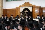 Seudas Hillula of the Tchebiner Rov ZT"L in the Heichal of Yeshivas Tchebin in Yerushalayim